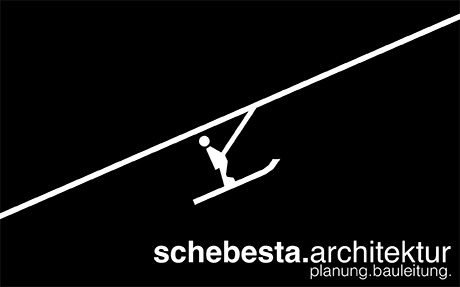 Das Logo des Partners für die Skischule Staig zeigt Skifahrer am Aufzug.